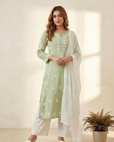 Krunique 3pcs stitched kurtis wholesale